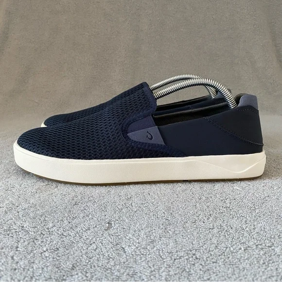 OluKai Shoes Mens 10 Blue Lae’ahi Slip On Casual Mesh Loafer Sneaker 10443-TFTF - Picture 3 of 7